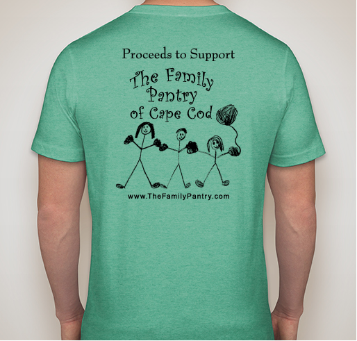Help Support The Family Pantry of Cape Cod! Fundraiser - unisex shirt design - back