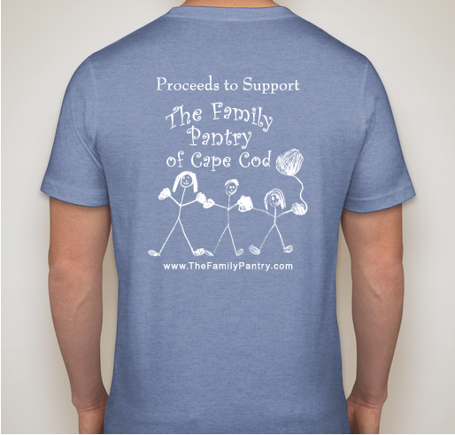 Help Support The Family Pantry of Cape Cod! Fundraiser - unisex shirt design - back