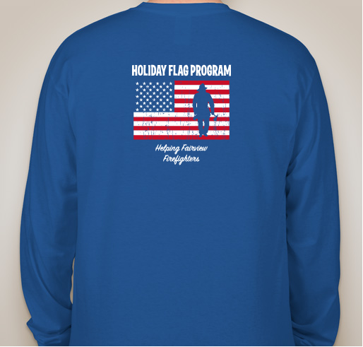 Friends Of Fairview Firefighters Sweatshirt/T-Shirt Fundraiser Fundraiser - unisex shirt design - back