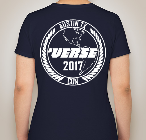 'VerseCon 2017 Fundraiser - unisex shirt design - back