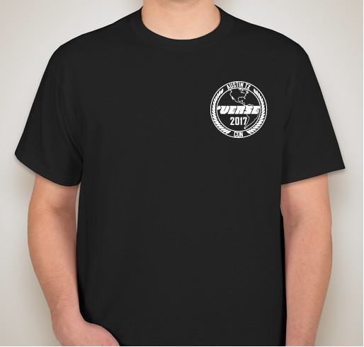 'VerseCon 2017 Fundraiser - unisex shirt design - front