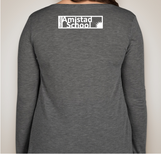 Seattle Amistad School Fundraiser - unisex shirt design - back