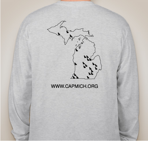 Canine Advocacy Program Fundraiser - unisex shirt design - back