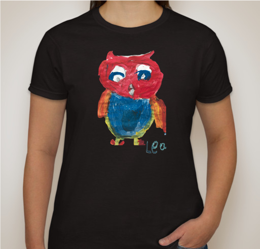 Owl by Lea Shirt Fundraiser - unisex shirt design - front