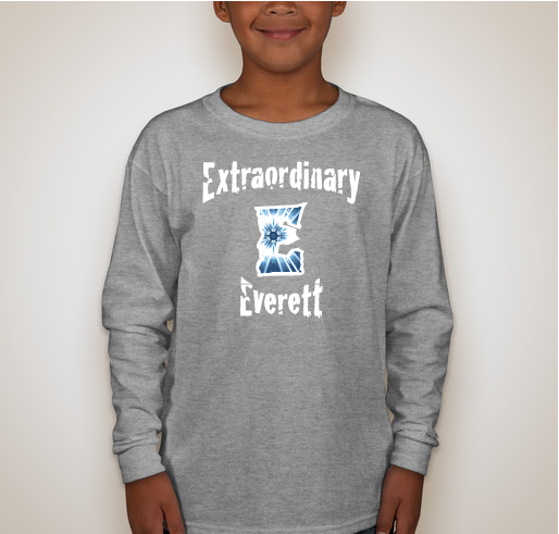 Extraordinary Everett - BPAN Fundraiser - unisex shirt design - front