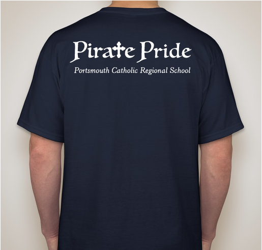 2nd & Final PCRS PTO Pirate Pride Fundraiser for 2017-18! Fundraiser - unisex shirt design - back