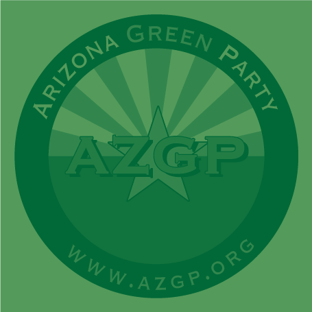 Arizona Green Party (AZGP) Fall 2017 fundraiser shirt design - zoomed