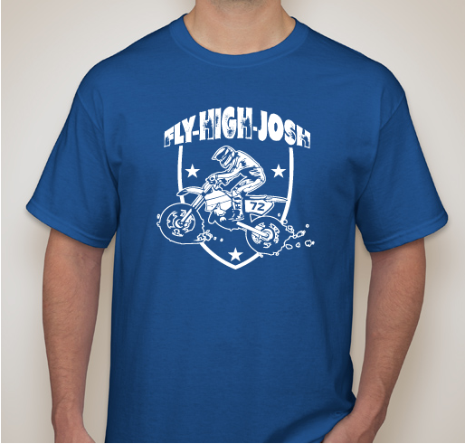 FLY HIGH JOSH #72 Fundraiser - unisex shirt design - front