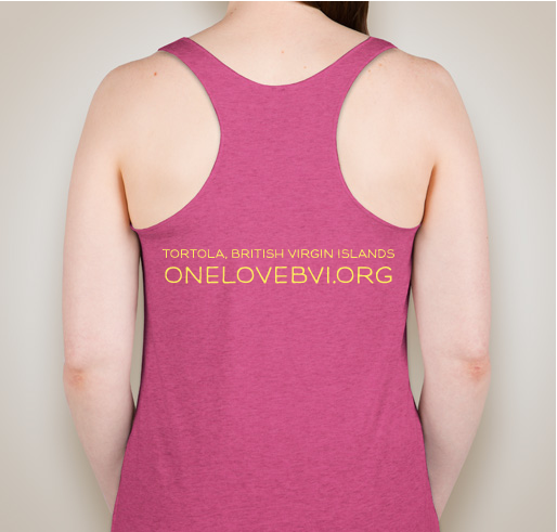 Yogis Unite for Hurricane Relief Fundraiser - unisex shirt design - back