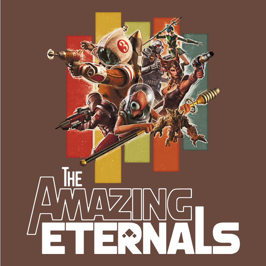 Amazing Eternals Shirt Variant 2 shirt design - zoomed