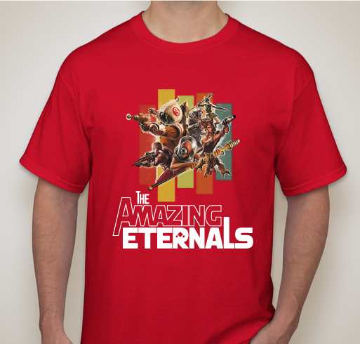 Amazing Eternals Shirt Variant 2 Fundraiser - unisex shirt design - front
