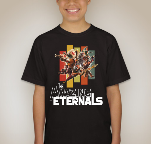 Amazing Eternals Shirt Variant 2 Fundraiser - unisex shirt design - back