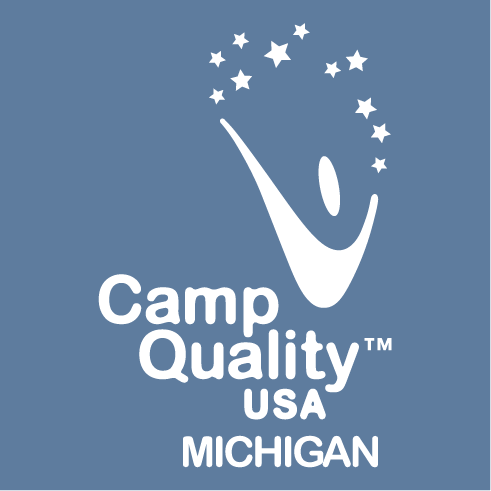 Camp Quality Michigan shirt design - zoomed