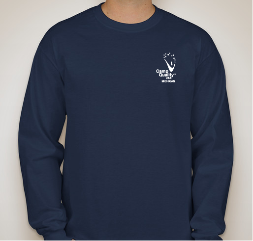 Camp Quality Michigan Fundraiser - unisex shirt design - front