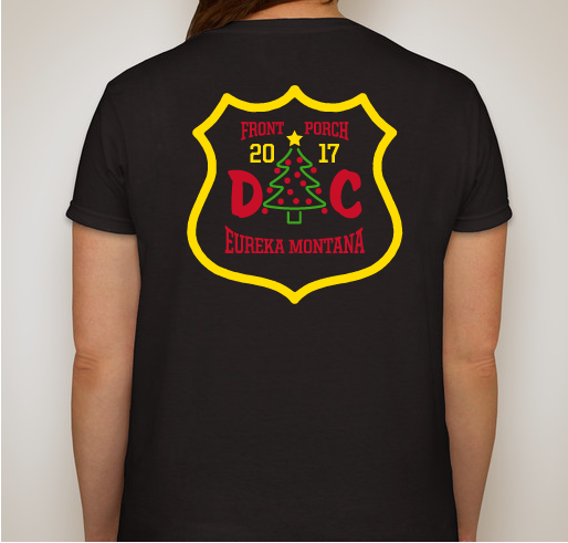 DC Capitol Christmas Tree Event Fundraiser - unisex shirt design - back