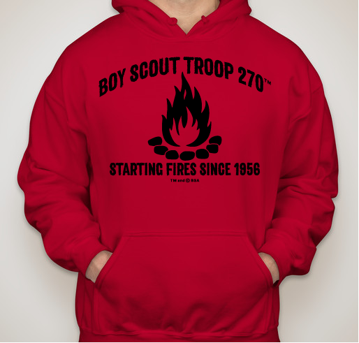 Boy Scout Troop 270 Fundraiser - unisex shirt design - front