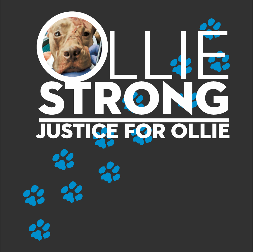 Ollie Strong shirt design - zoomed