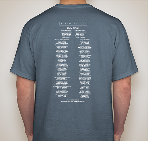Clara's Dream Cast Sweatshirts & T-Shirts Fundraiser - unisex shirt design - front