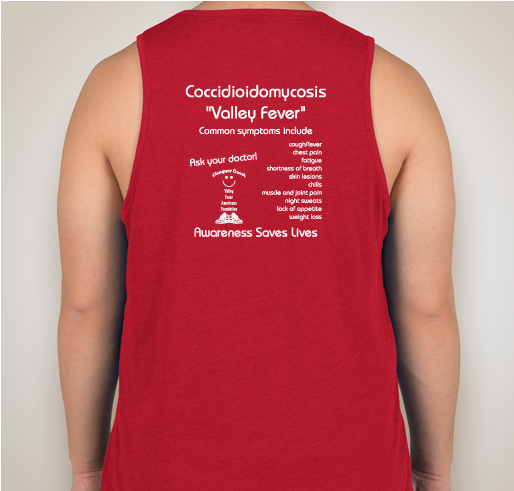 Hoodies Help Conquer Cocci (i.e. Valley Fever!) Fundraiser - unisex shirt design - back