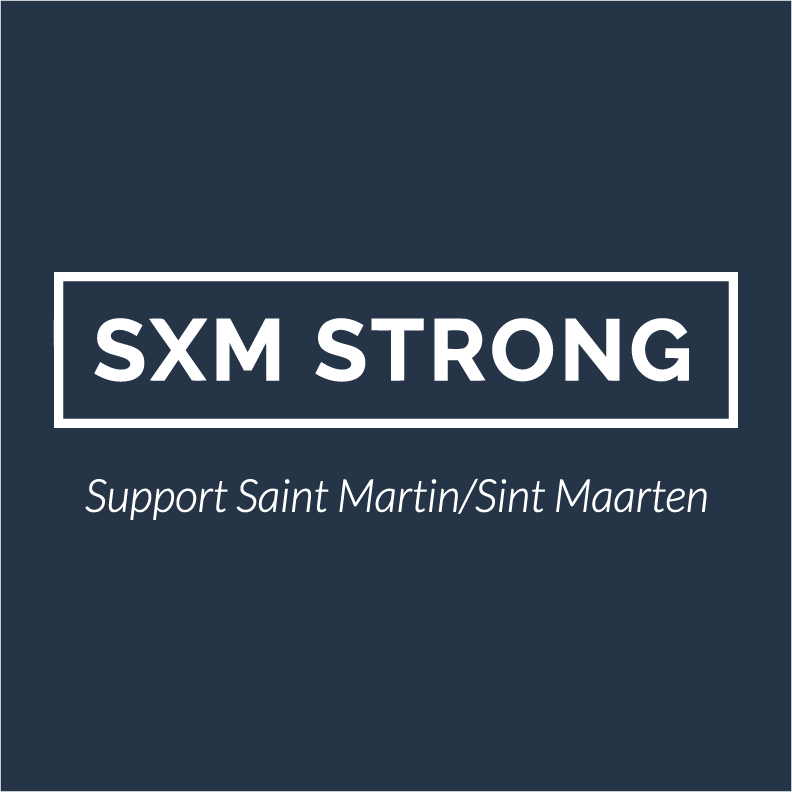SXM Strong shirt design - zoomed