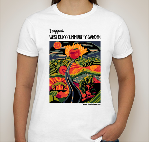 Westbury Community Garden - 2017 T-shirt Fundraiser Fundraiser - unisex shirt design - front