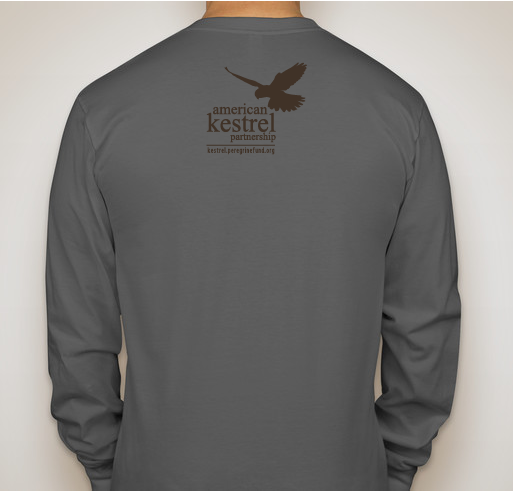 2017 American Kestrel Partnership T-Shirt Fundraiser Fundraiser - unisex shirt design - back