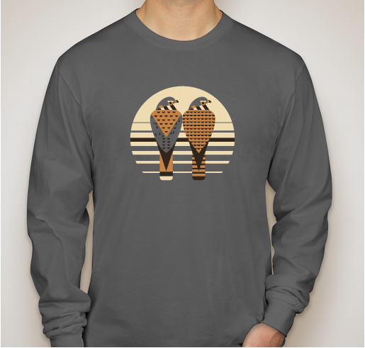 2017 American Kestrel Partnership T-Shirt Fundraiser Fundraiser - unisex shirt design - front