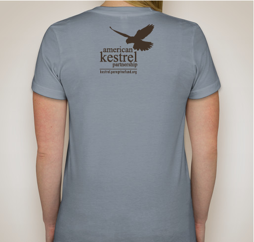 2017 American Kestrel Partnership T-Shirt Fundraiser Fundraiser - unisex shirt design - back