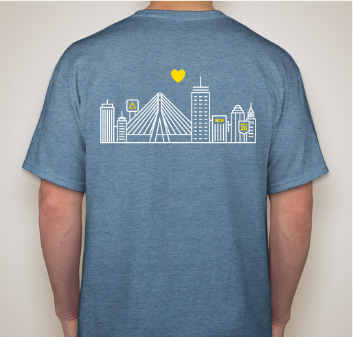 2018 Boston Marathon Miles for Miracles Fundraiser! Fundraiser - unisex shirt design - back
