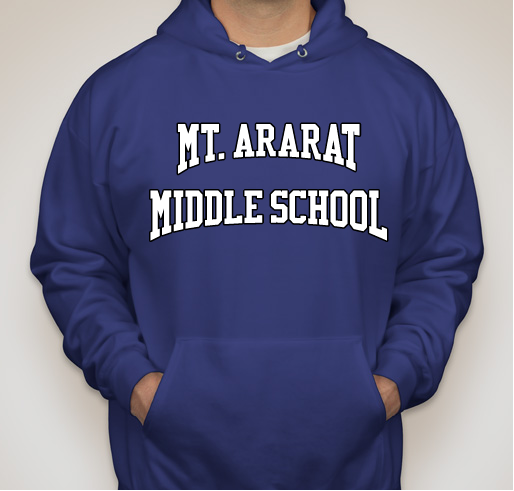 MT. Ararat Middle Hoodie Sale Fundraiser - unisex shirt design - front
