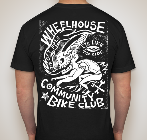 Gotta Get Free custom t-shirt - 3 color options Fundraiser - unisex shirt design - back