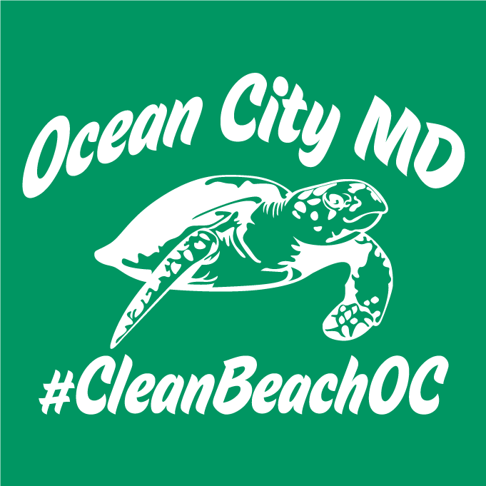 #CleanBeachOC Fall Fundraiser shirt design - zoomed