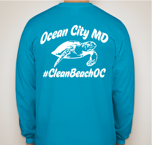 #CleanBeachOC Fall Fundraiser Fundraiser - unisex shirt design - back