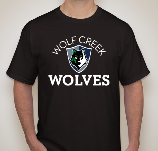 Wolf Creek Spirit Short Sleeve TShirts Fundraiser - unisex shirt design - front