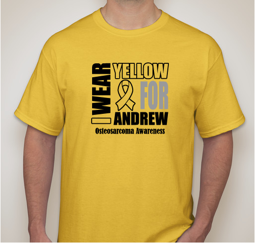 Team Andrew Fundraiser - unisex shirt design - front