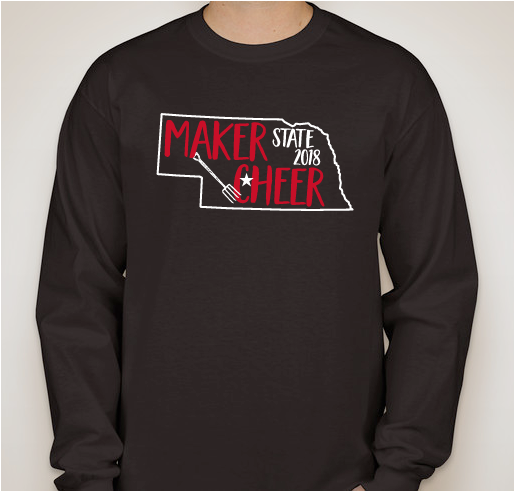 2018 State Cheer Shirt Fundraiser - unisex shirt design - front