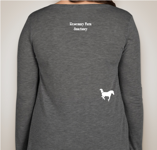 “I Believe”, Rosemary Farm Sanctuary Fundraiser - unisex shirt design - back