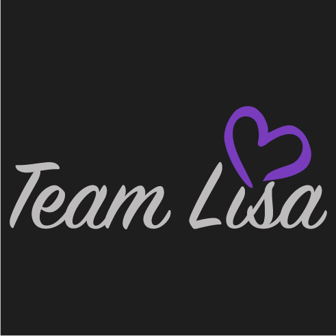 Cycle for Survival - Team Lisa shirt design - zoomed