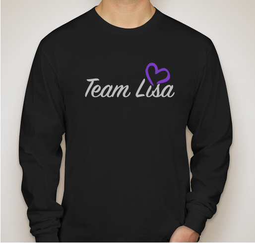 Cycle for Survival - Team Lisa Fundraiser - unisex shirt design - front
