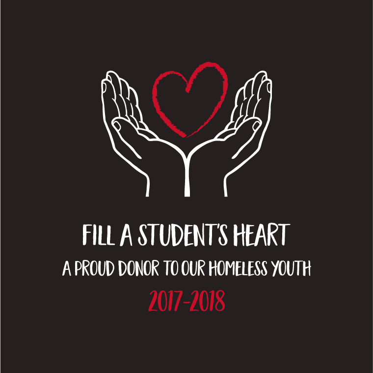 Fill A Student's Heart Today! shirt design - zoomed