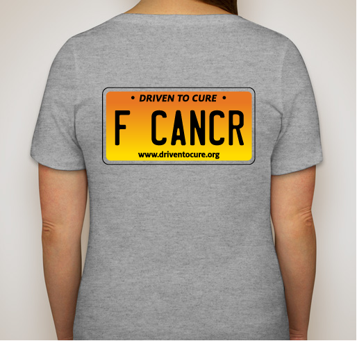 Built to Drive, Driven To Cure Fundraiser - unisex shirt design - back