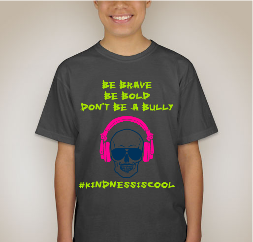 #kindnessiscool Fundraiser - unisex shirt design - back