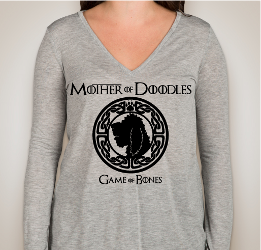 DRC "Game of Thrones" Mother of Doodles Fundraiser Fundraiser - unisex shirt design - front