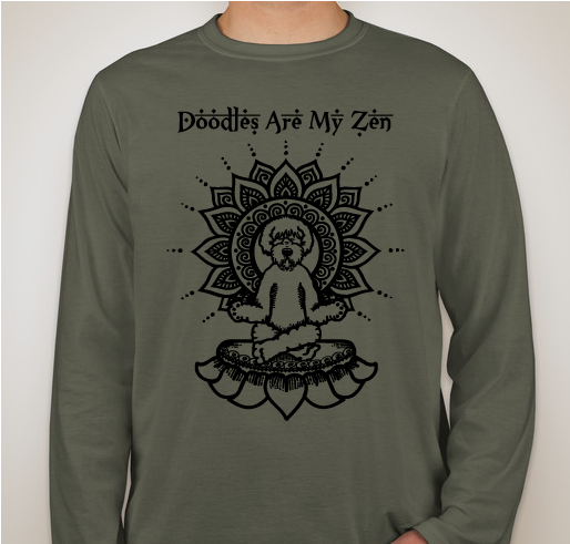 DOODLES ARE MY ZEN-WEAR Fundraiser - unisex shirt design - front