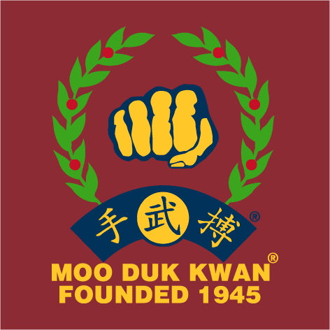 Team 365 Convertible Sport Backpack Moo Duk Kwan® Fist Logo & Founded 1945 shirt design - zoomed