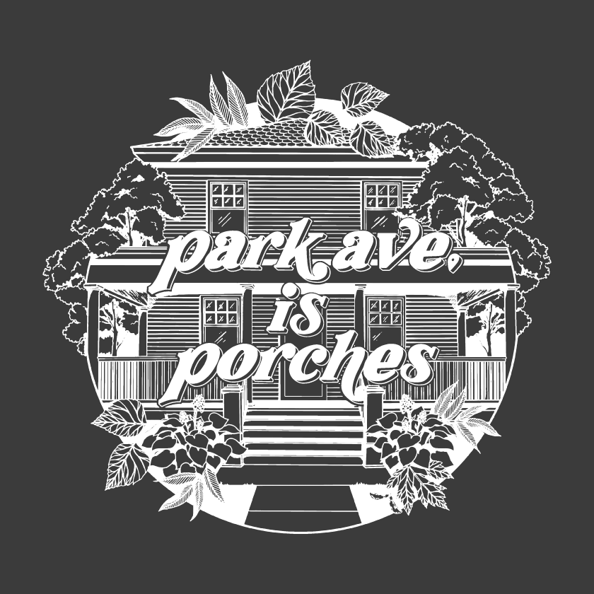 Park Avenue Historic District shirt design - zoomed