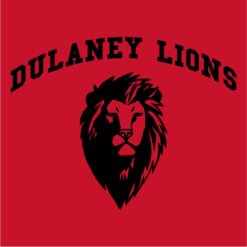 Dulaney PTSA Spiritwear shirt design - zoomed