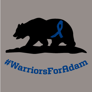 Help Adam Fight Cancer shirt design - zoomed