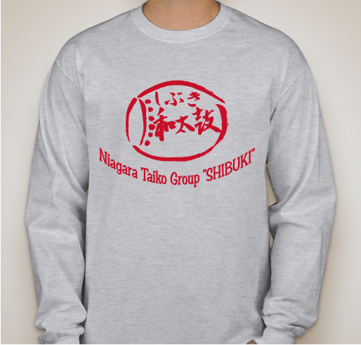 SHIBUKI Nagado Taiko (Large Japanese Drum) Campaign Fundraiser - unisex shirt design - front