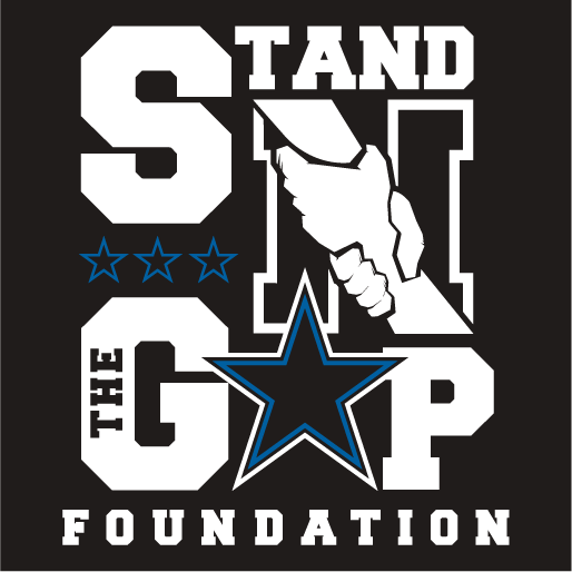 Stand N The Gap - Teens, Officers, and Sports Initiative shirt design - zoomed